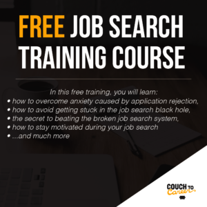 free job search training course to help job seekers to get hired faster